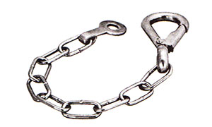 Springhook & Chain - Zinc Plated