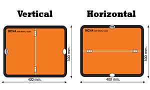 Standard & Folding Haz Chem Boards Large A.D.R. 400MM X 300MM
