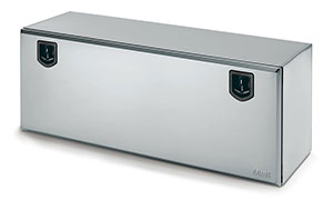 Bawer L800 x H500 x D500mm Stainless Steel Toolbox - Matt Finish with Europlex locks