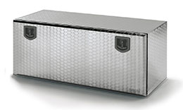 Bawer Stainless Steel Toolboxes - Flowered Finish with Europlex Lock