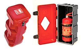 Plastic Fire Extinguisher Boxes