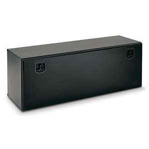 Bawer L1200 x H400 x D400mm Black Powder Coated Steel toolbox