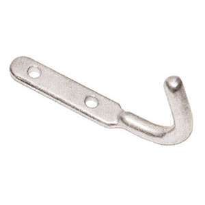 Rope Hook - Bolt-On In Zinc Plated Finish