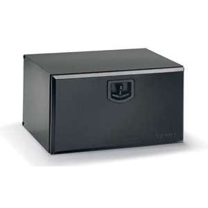 Bawer L500 x H350 x D400mm Black Powder Coated Steel toolbox