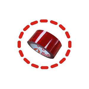REFLEXITE ECE104 Red Reflective Tape, Tanker Stickers, Compliant with Latest Regulations