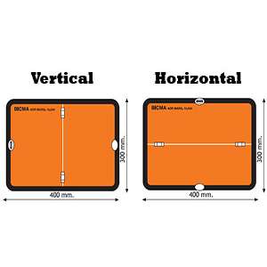 Standard & Folding Haz Chem Boards Large A.D.R. 400MM X 300MM