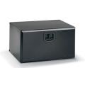 Bawer L500 x H350 x D400mm Black Powder Coated Steel toolbox - view 1