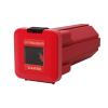 Red Sliden Top Loading Plastic Fire Extinguisher Box with window - view 1
